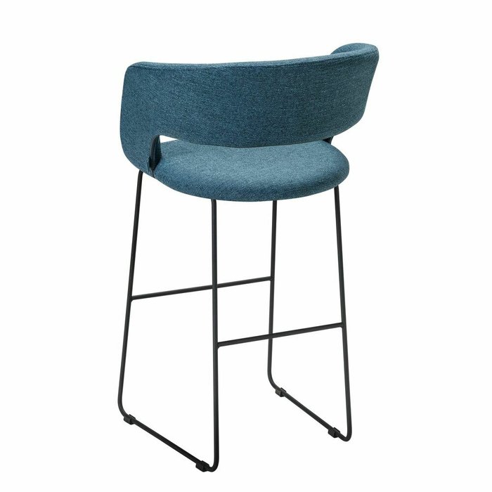 Барный стул Hugs синего цвета - лучшие Барные стулья в INMYROOM
