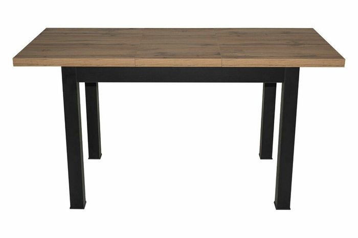 Раздвижной обеденный стол Black цвета дуб натуральный - лучшие Обеденные столы в INMYROOM