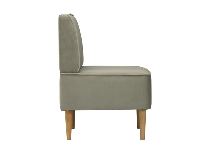 Кресло Лагуна серого цвета - купить Интерьерные кресла по цене 10660.0