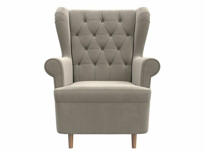Кресло Торин Люкс бежевого цвета - купить Интерьерные кресла по цене 25999.0