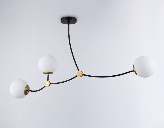 Люстра на штанге Modern TR2568 (стекло, цвет белый) - купить Подвесные люстры по цене 3160 Люстра на штанге Modern TR2568 (стекло, цвет белый) - купить Подвесные люстры по цене 3160