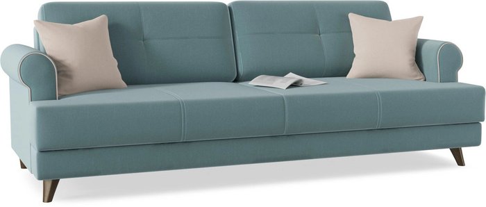 Диван-кровать Мирта Милфорд Blue серо-голубого цвета Диван-кровать Мирта Милфорд Blue серо-голубого цвета