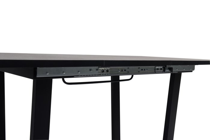 Стол обеденный раскладной Саен серо-черного цвета - купить Обеденные столы по цене 18490.0