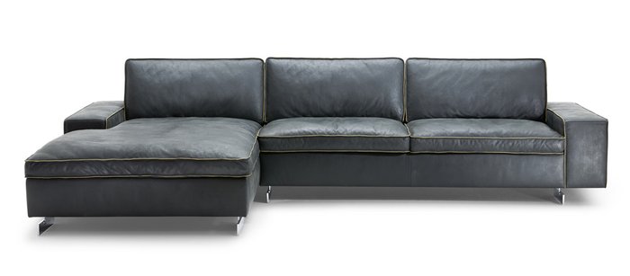 Диван Marriot серого цвета - купить Угловые диваны по цене 495900.0
