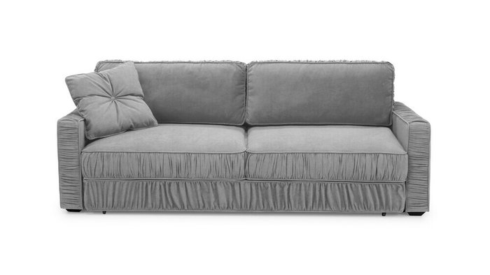 Диван-кровать Бруно серого цвета - купить Прямые диваны по цене 68000.0