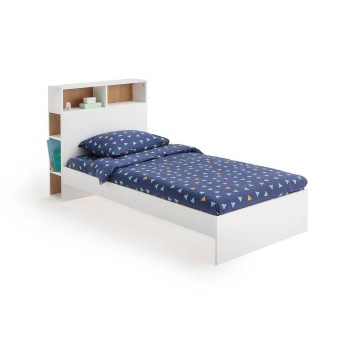 Кроватка детская с кроватным основанием Biface 90х190 белого цвета - лучшие Кровати для спальни в INMYROOM