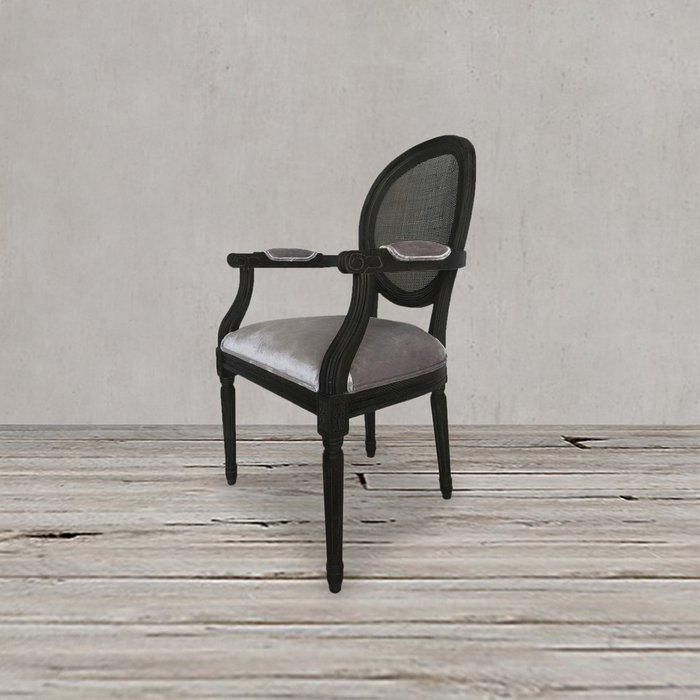 Стул с бархатной обивкой - купить Обеденные стулья по цене 56000.0
