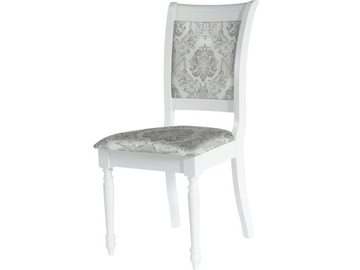 Комплект из двух стульев Ника белого цвета - купить Обеденные стулья по цене 22897.0