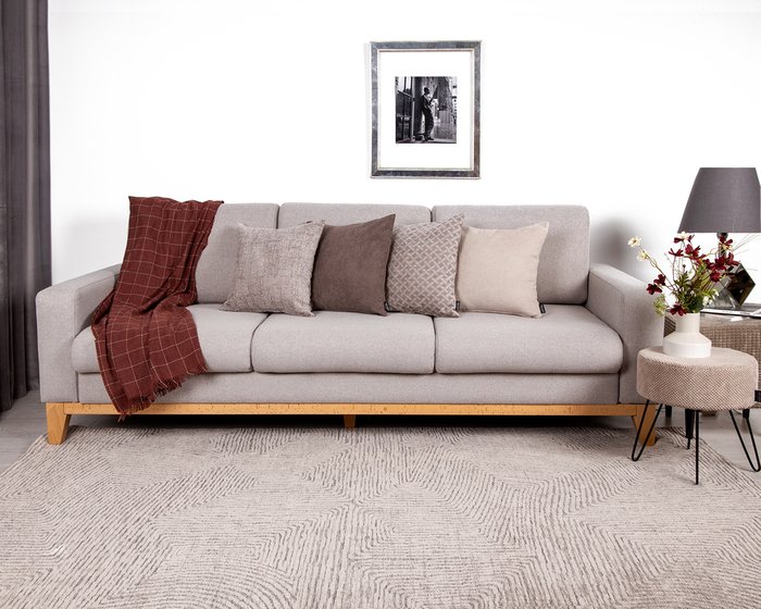 Чехол для подушки Zoom коричневого цвета - лучшие Декоративные подушки в INMYROOM