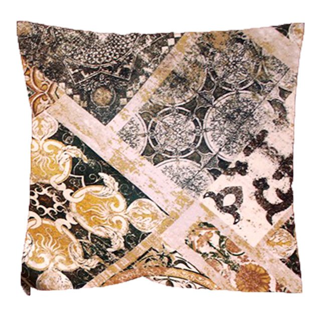 Декоративная подушка Сиена коричневого цвета
