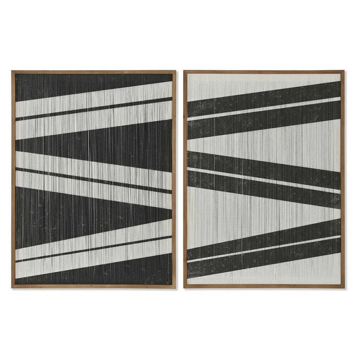 Картина Лучи город 60 x 3 x 60 cm (2 штук)