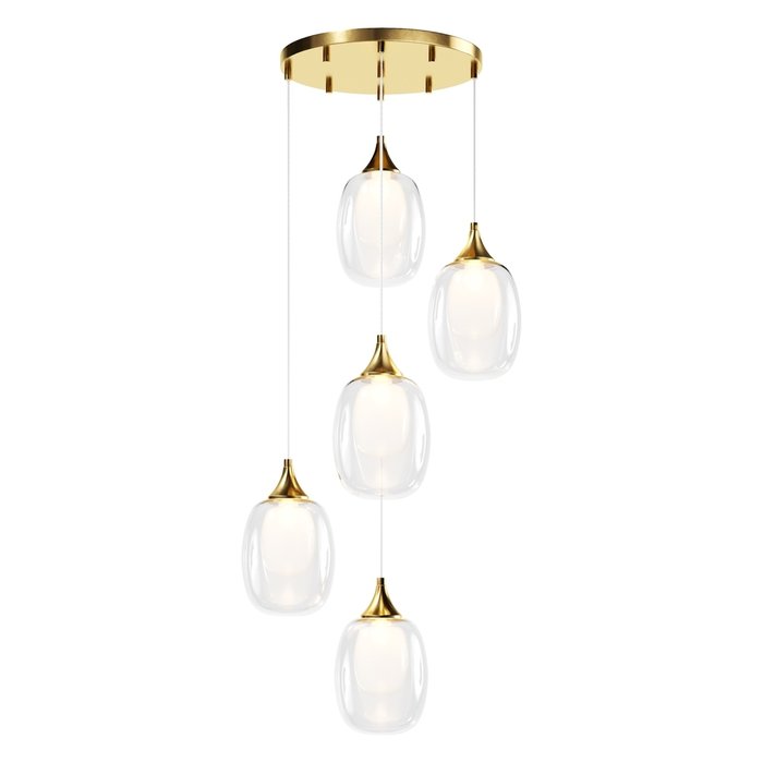 Подвесной светильник Maytoni MOD016PL-05BS Aura Modern Подвесной светильник Maytoni MOD016PL-05BS Aura Modern