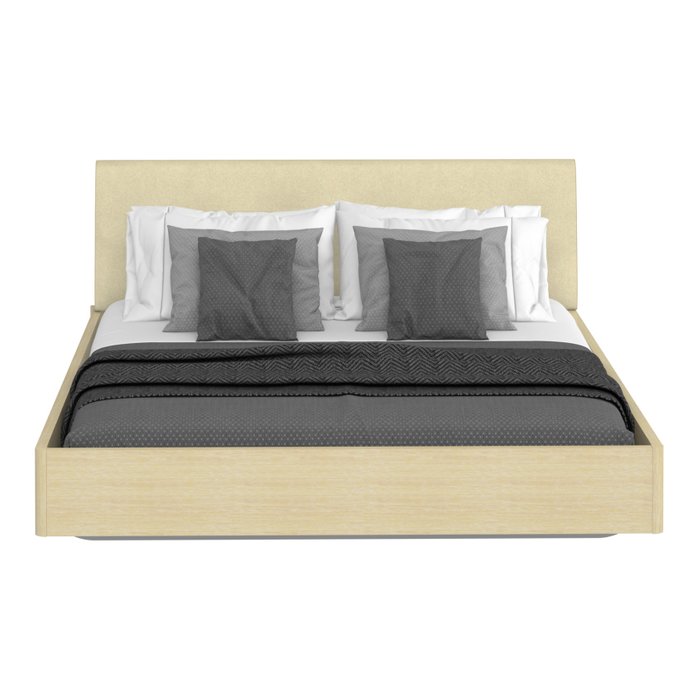 Элеонора Кровать Элеонора 180х200 бежевого цвета  - купить Кровати для спальни по цене 43220.0