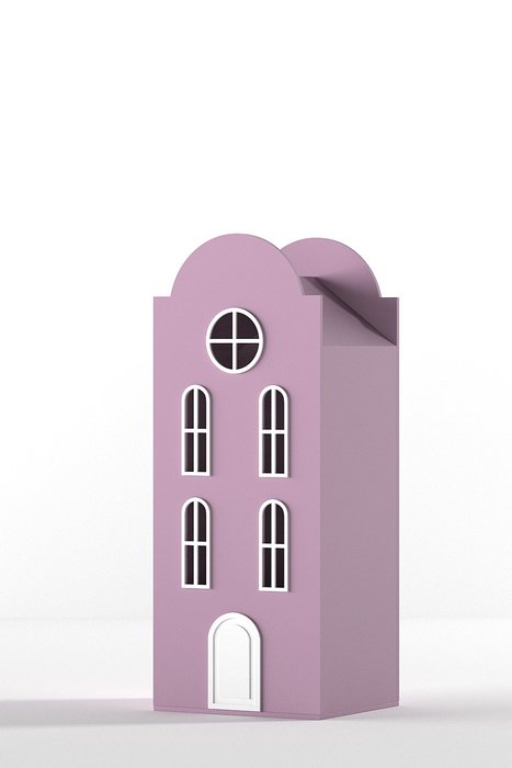 Шкаф-домик Рига MiniI лилового цвета - купить Детские шкафы по цене 48290.0