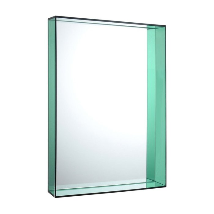 Зеркало Only Me в глянцево-зеленой раме - лучшие Настенные зеркала в INMYROOM