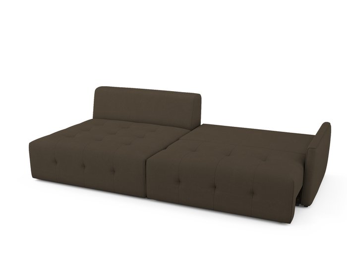 Угловой Диван-кровать Bronks левый темно-коричневого цвета - купить Угловые диваны по цене 80800.0