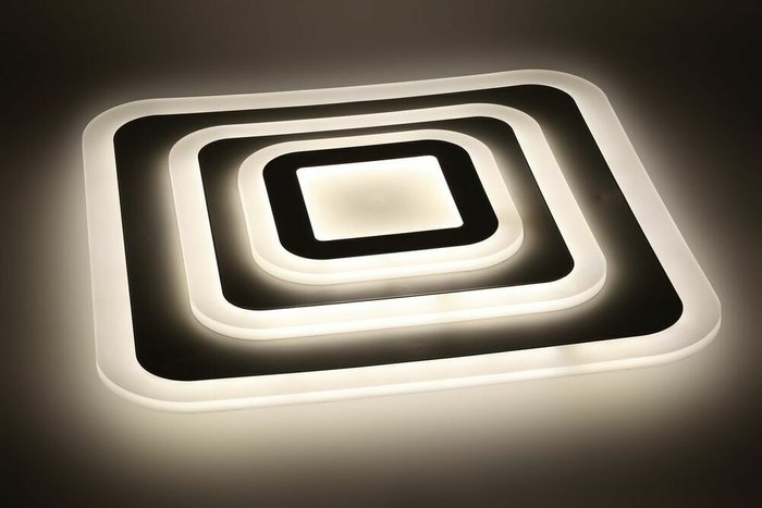 Потолочный светильник Geo Б0050922 (акрил, цвет белый) - лучшие Потолочные светильники в INMYROOM
