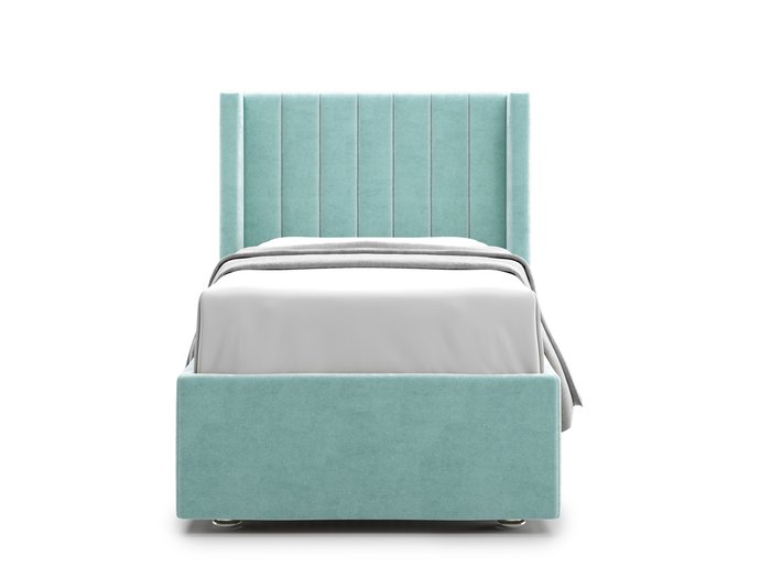 Кровать Premium Mellisa 2 90 бирюзового цвета с подъемным механизмом  - купить Кровати для спальни по цене 64500.0