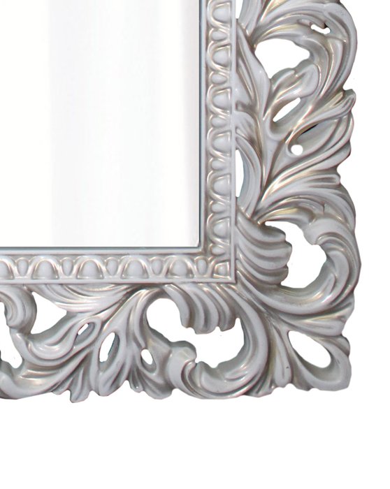 Подвесное зеркало Отталия Серебро с патиной - купить Настенные зеркала по цене 18500.0