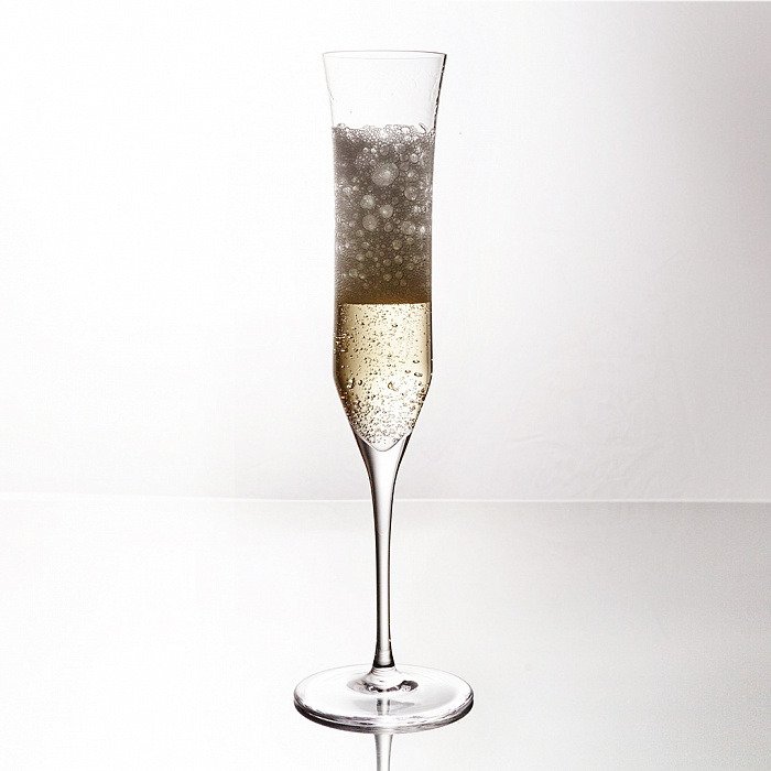 Хрустальный бокал для шампанского Enigma - лучшие Бокалы и стаканы в INMYROOM