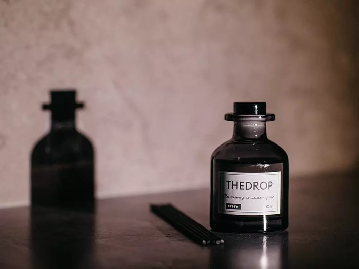 Диффузор Thedrop 100 мл аромат виноград и лемонграсс - лучшие Ароматы для дома в INMYROOM