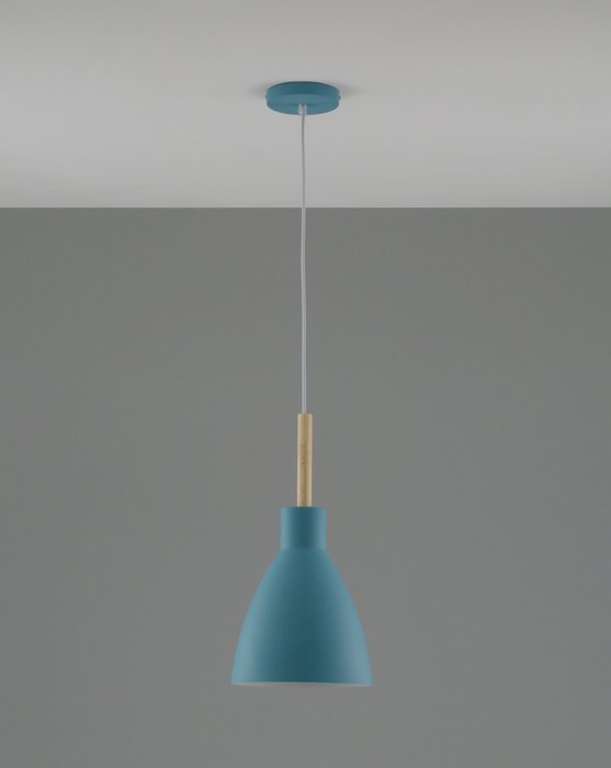 Подвесной светильник Toni голубого цвета - лучшие Подвесные светильники в INMYROOM