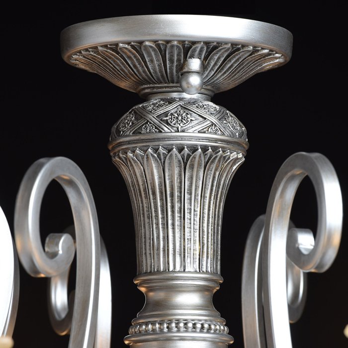 Потолочная люстра Версаче с тонированными плафонами - лучшие Потолочные люстры в INMYROOM