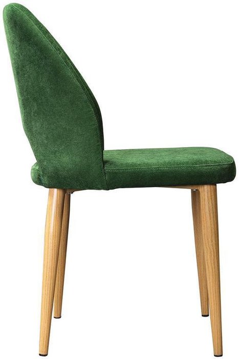 Стул Ledger Сканди Грин зеленого цвета - лучшие Обеденные стулья в INMYROOM