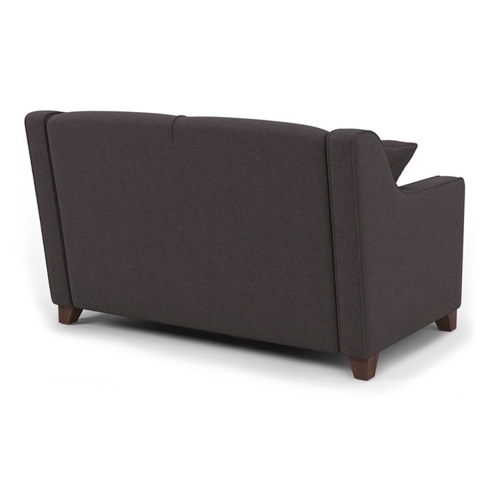 Диван двухместный Halston MT темно-коричневого цвета - лучшие Прямые диваны в INMYROOM