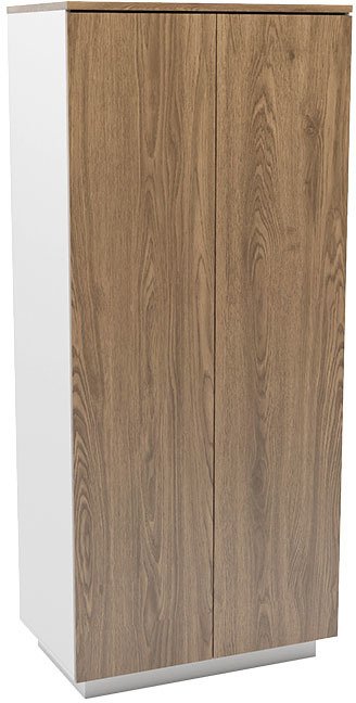 Шкаф для одежды серо-коричневого цвета - купить Шкафы распашные по цене 60295.0