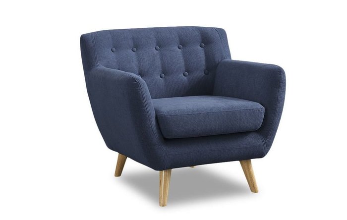 Кресло Copenhagen синего цвета