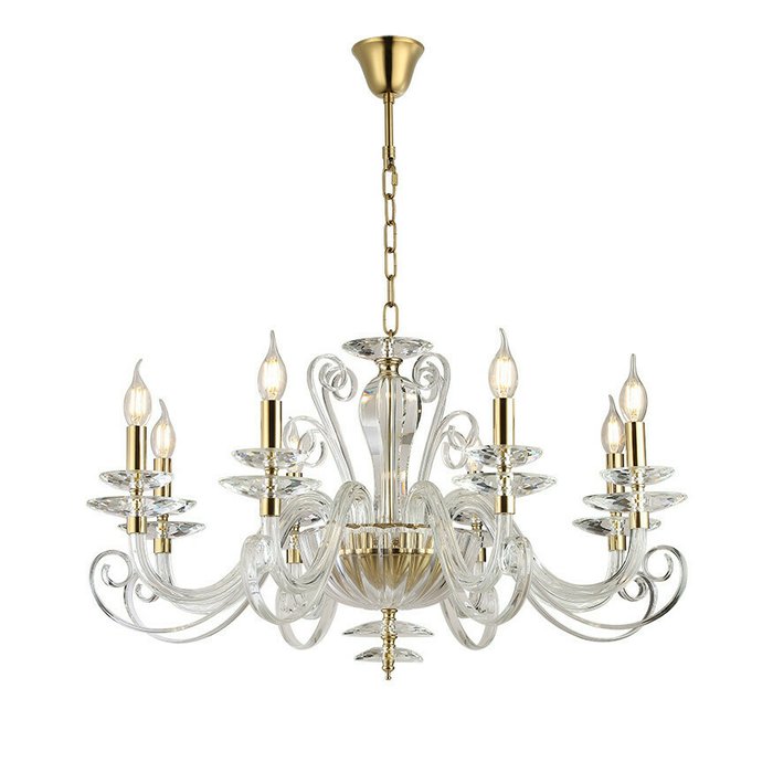 Люстра Newport 8570 Annabelle 8578/C gold polished Люстра Newport 8570 Annabelle 8578/C gold polished