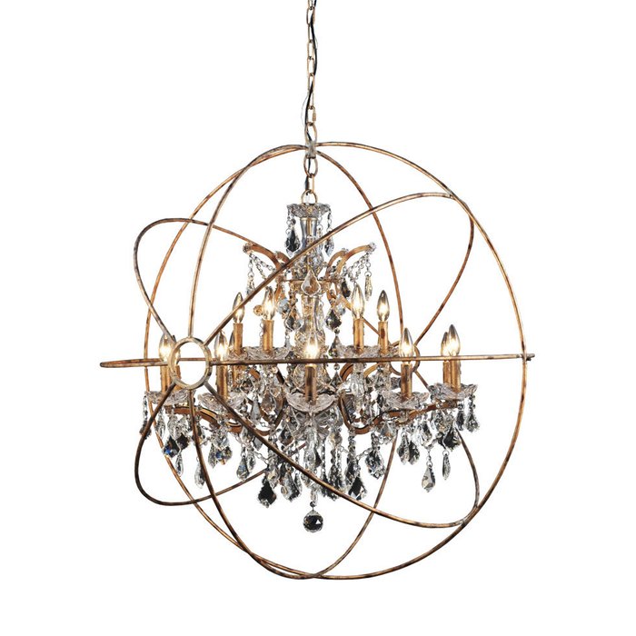 Подвесная люстра Iron Orb Chandelier 