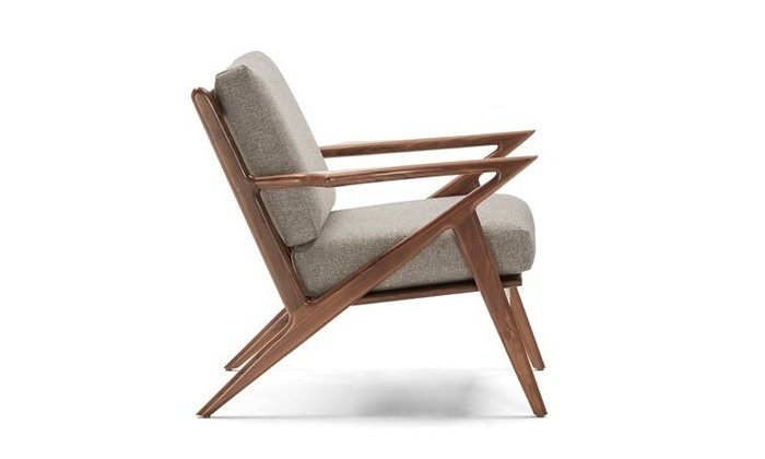 Кресло серого цвета  - лучшие Интерьерные кресла в INMYROOM