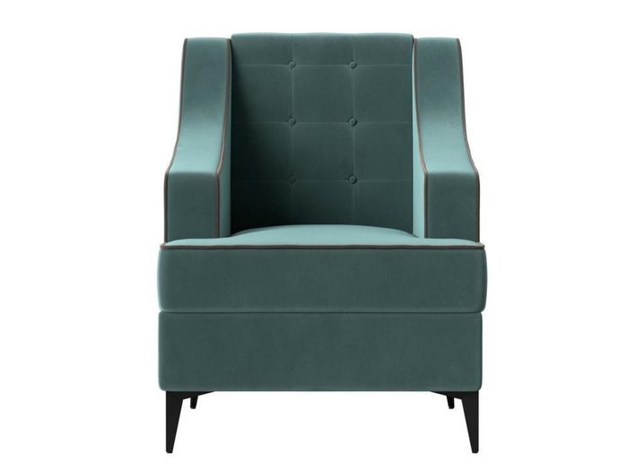 Кресло Марк бирюзового цвет - купить Интерьерные кресла по цене 27999.0