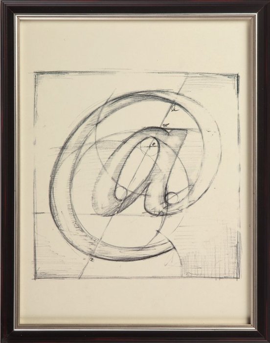 Постер в раме "Drafting Symbols" Постер в раме "Drafting Symbols"