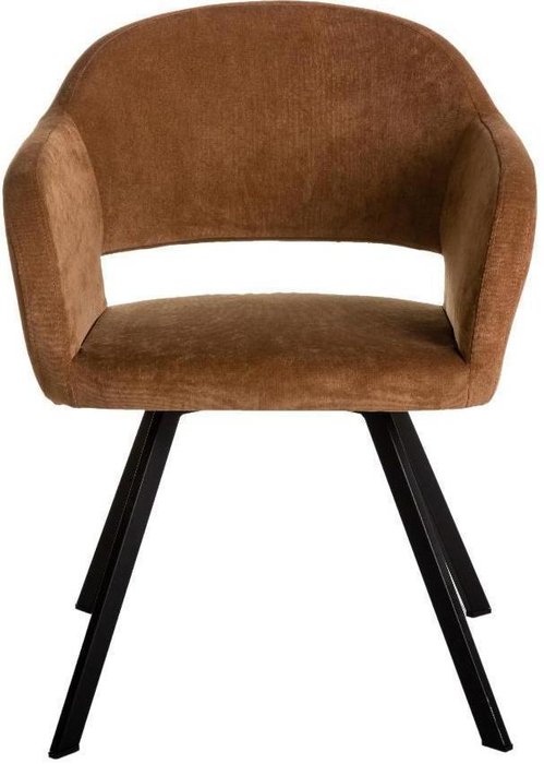 Кресло Oscar коричневого цвета - лучшие Обеденные стулья в INMYROOM