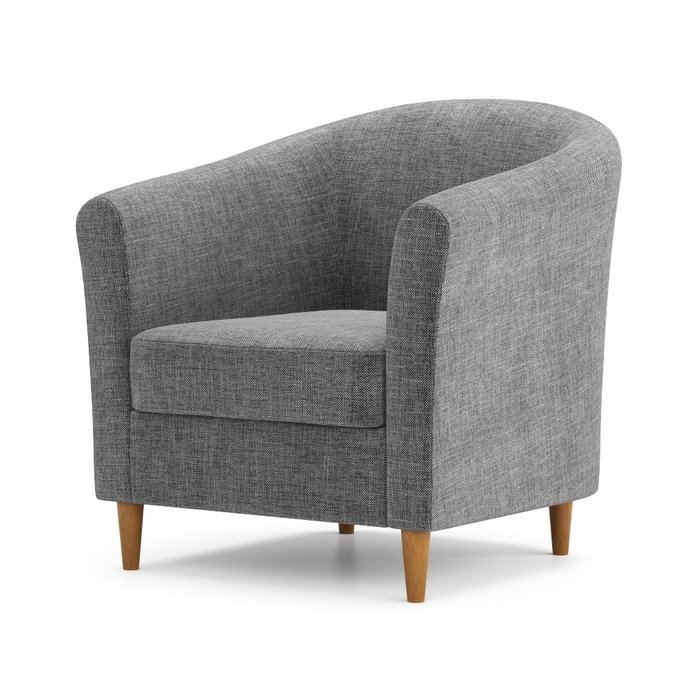 Кресло Maru серого цвета - купить Интерьерные кресла по цене 50900.0