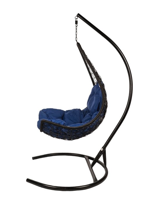 Кресло подвесное Wind с синей подушкой - купить Подвесные кресла по цене 8900.0
