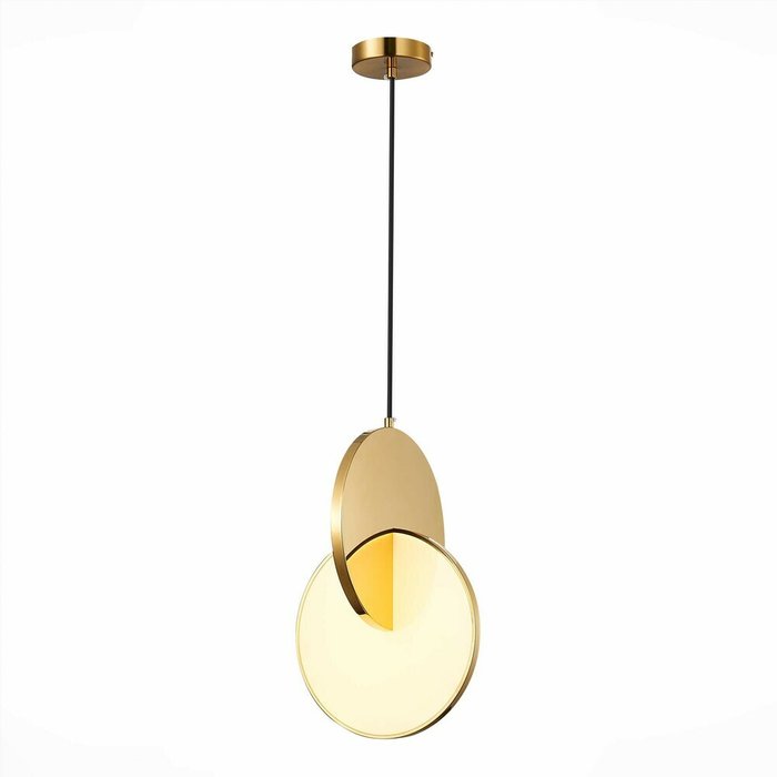 Светильник подвесной Eclisse золотого цвета - лучшие Подвесные светильники в INMYROOM