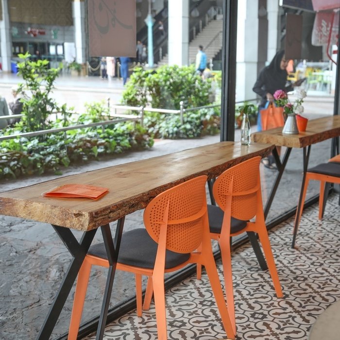 Стул Manfred оранжевого цвета - лучшие Обеденные стулья в INMYROOM