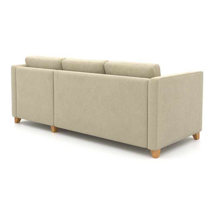 Угловой диван-кровать Bari EKL белый - лучшие Угловые диваны в INMYROOM
