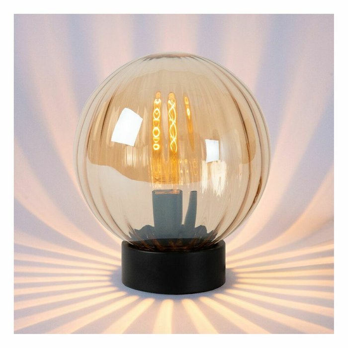 Настольная лампа Monsarez 45593/01/62 (стекло, цвет янтарный) - лучшие Настольные лампы в INMYROOM