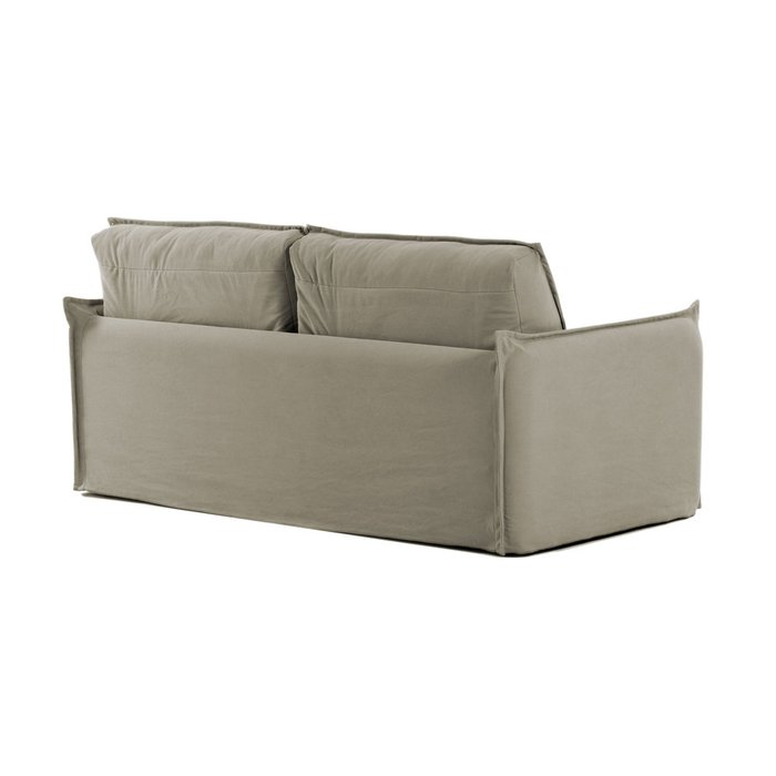 Диван-кровать Samsa с полиуретановым матрасом  бежевого цвета - лучшие Прямые диваны в INMYROOM