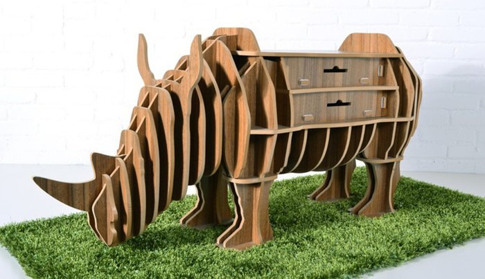 Полка-стол "Носорог"