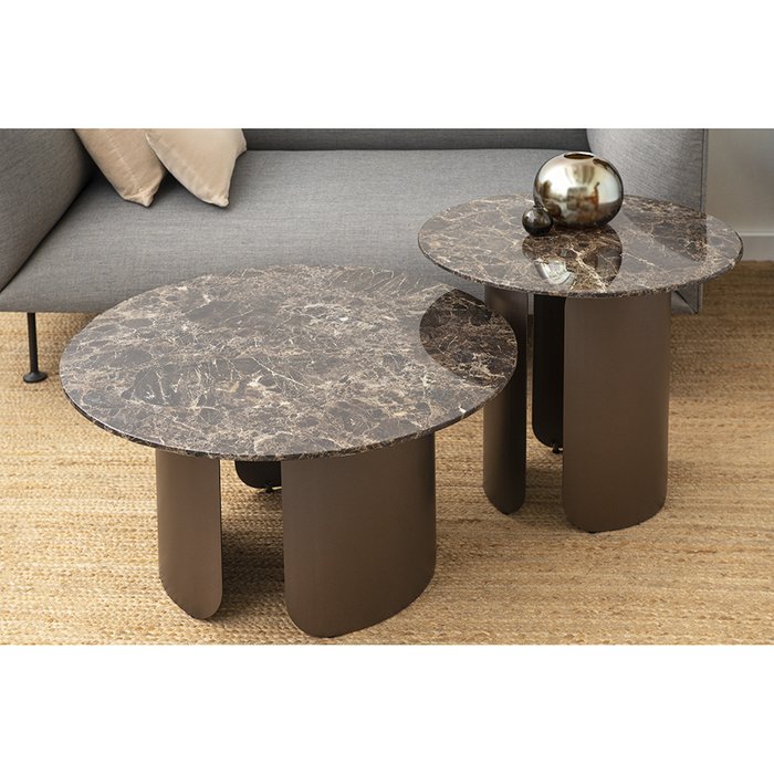 Столик кофейный Inger коричневого цвета - лучшие Кофейные столики в INMYROOM