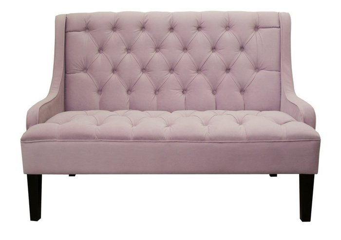 Диван Sommet розового цвета - купить Прямые диваны по цене 53370.0