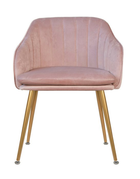 Стул Aqua steel pink розового цвета Стул Aqua steel pink розового цвета