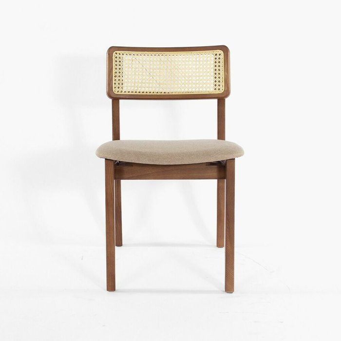 Стул Нант бежево-коричневого цвета - купить Обеденные стулья по цене 19500.0