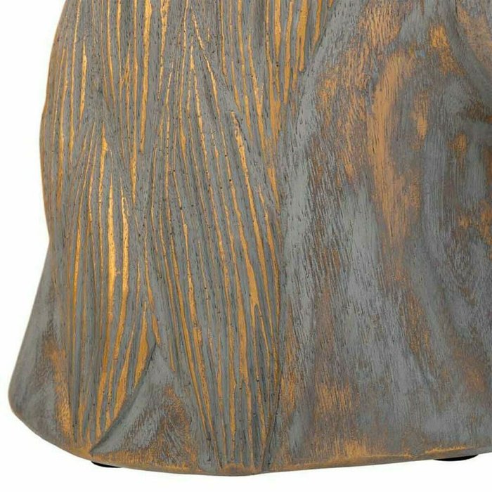 Декоративная фигура Серый Позолоченный полистоун Лошадь 15 x 31 x 31 cm - лучшие Фигуры и статуэтки в INMYROOM